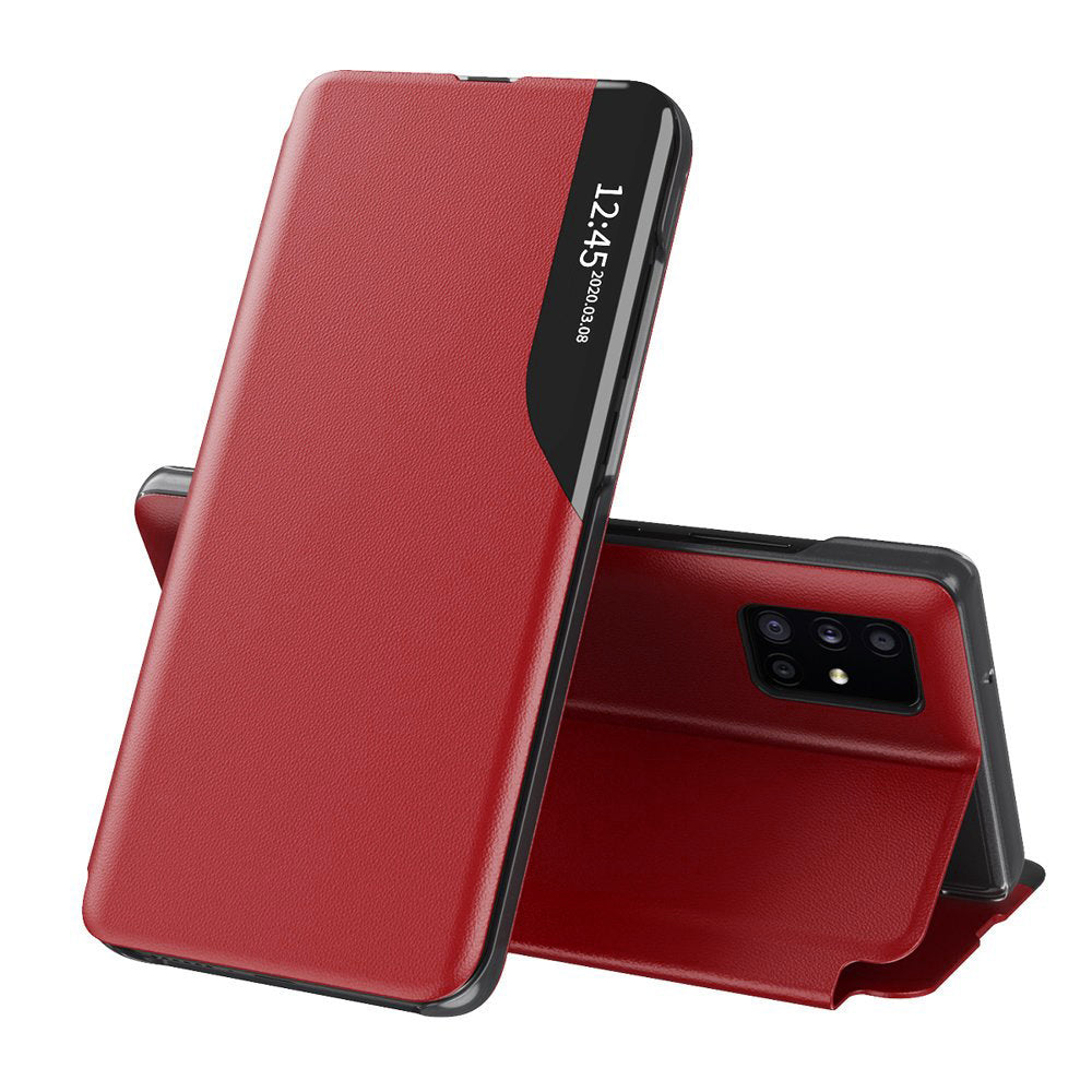 Deksel for Samsung Galaxy A51 A515, Techsuit, eFold, Rød