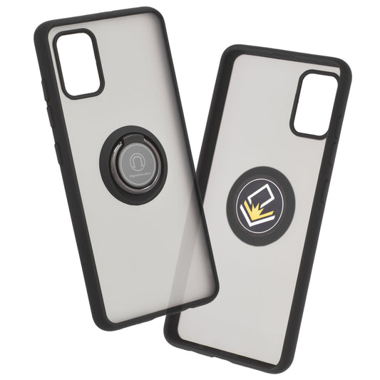 Deksel for Samsung Galaxy A51 A515, Techsuit, Glinth, Svart