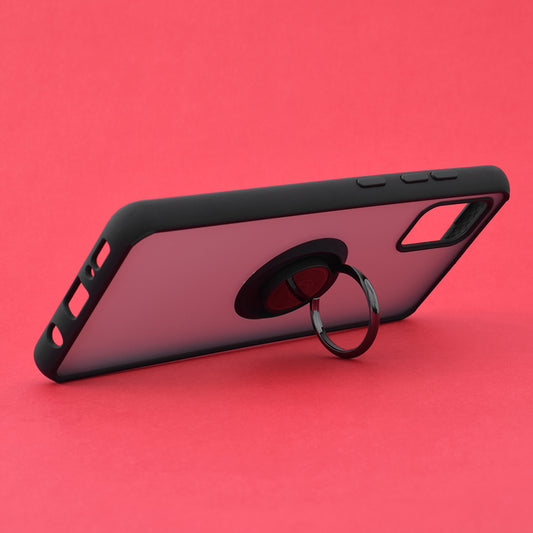 Deksel for Samsung Galaxy A51 A515, Techsuit, Glinth, Svart