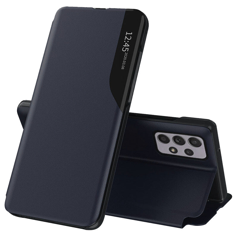 Deksel til Samsung Galaxy A52s 5G A528 / A52 5G A526 / A52 A525, Techsuit, eFold, Mørk blå