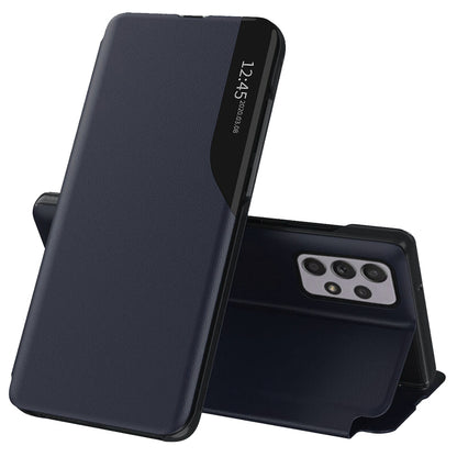 Deksel til Samsung Galaxy A52s 5G A528 / A52 5G A526 / A52 A525, Techsuit, eFold, Mørk blå