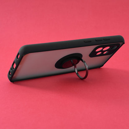 Deksel for Samsung Galaxy A52s 5G A528 / A52 5G A526 / A52 A525, Techsuit, Glinth, Svart