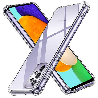 Deksel til Samsung Galaxy A52s 5G A528 / A52 5G A526 / A52 A525, Techsuit, Støtsikkert klart, Transparent
