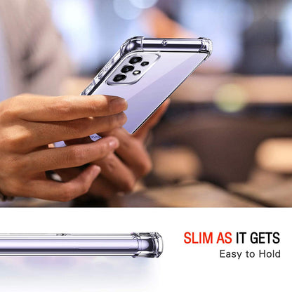 Deksel til Samsung Galaxy A52s 5G A528 / A52 5G A526 / A52 A525, Techsuit, Støtsikkert klart, Transparent