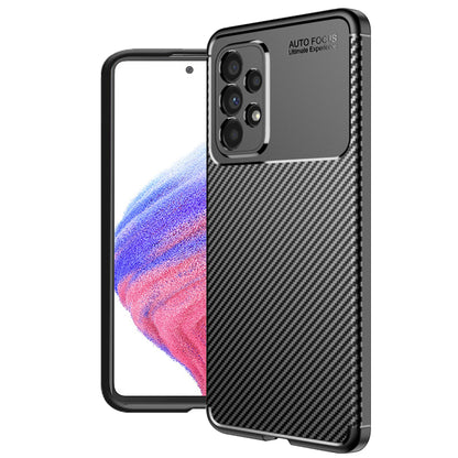 Deksel til Samsung Galaxy A53 5G A536, Techsuit, CarbonFiber, Svart