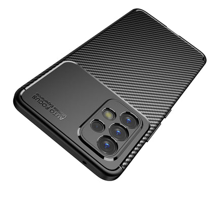Deksel til Samsung Galaxy A53 5G A536, Techsuit, CarbonFiber, Svart