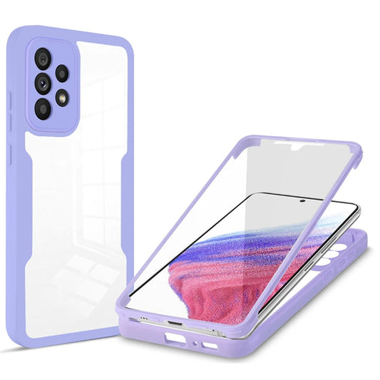 Deksel til Samsung Galaxy A53 5G A536, Techsuit, ColorVerse 360, Lilla