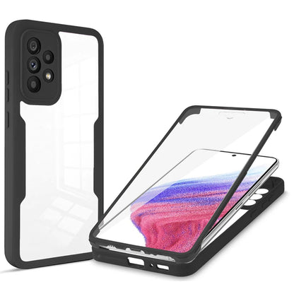Deksel for Samsung Galaxy A53 5G A536, Techsuit, ColorVerse 360, Svart
