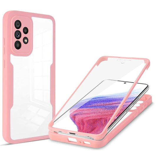 Deksel for Samsung Galaxy A53 5G A536, Techsuit, ColorVerse 360, Rosa