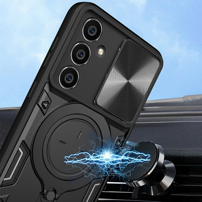 Deksel for Samsung Galaxy A54 A546, Techsuit, CamGuard Pro, Blå