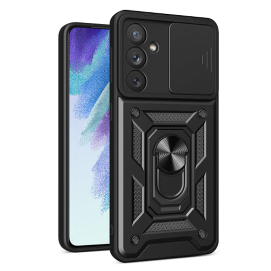 Deksel til Samsung Galaxy A54 A546, Techsuit, CamShield, Svart