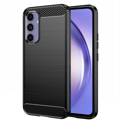 Deksel for Samsung Galaxy A54 A546, Techsuit, Karbon, Svart