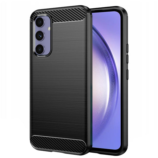 Deksel for Samsung Galaxy A54 A546, Techsuit, Karbon, Svart