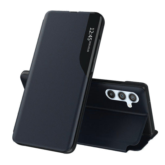 Deksel for Samsung Galaxy A54 A546, Techsuit, eFold, Mørk Blå