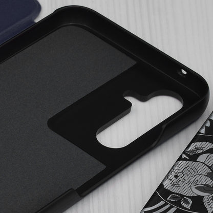 Deksel for Samsung Galaxy A54 A546, Techsuit, eFold, Mørk Blå