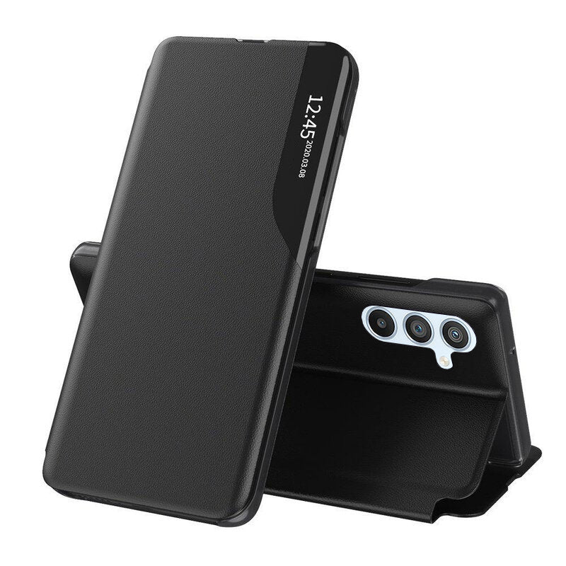 Deksel for Samsung Galaxy A54 A546, Techsuit, eFold, Svart