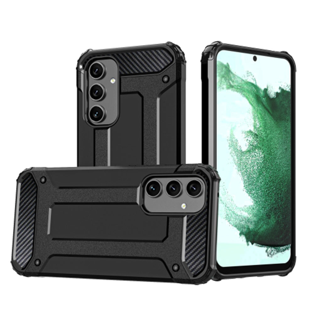Deksel for Samsung Galaxy A54 A546, Techsuit, Hybrid Armor, Svart