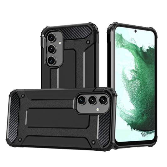 Deksel for Samsung Galaxy A54 A546, Techsuit, Hybrid Armor, Svart
