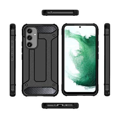 Deksel for Samsung Galaxy A54 A546, Techsuit, Hybrid Armor, Svart