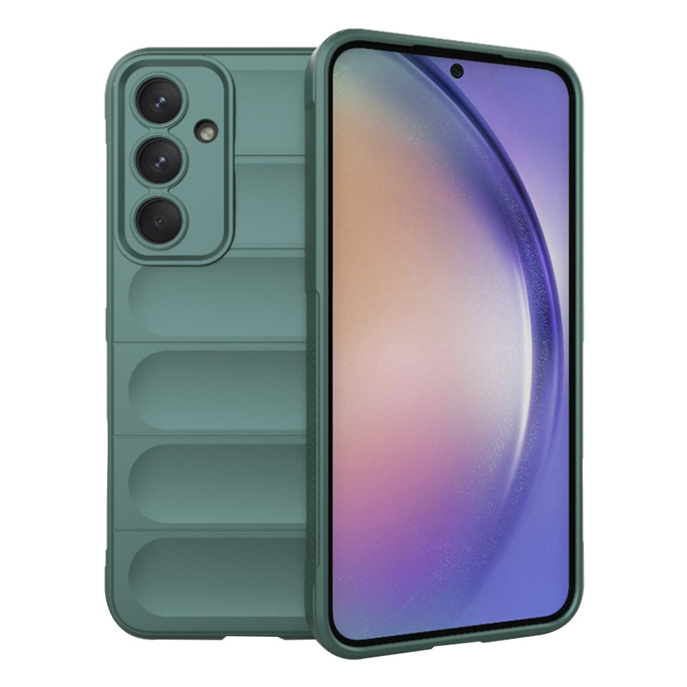 Deksel for Samsung Galaxy A54 A546, Techsuit, Magic Shield, Grønn