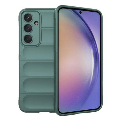 Deksel for Samsung Galaxy A54 A546, Techsuit, Magic Shield, Grønn
