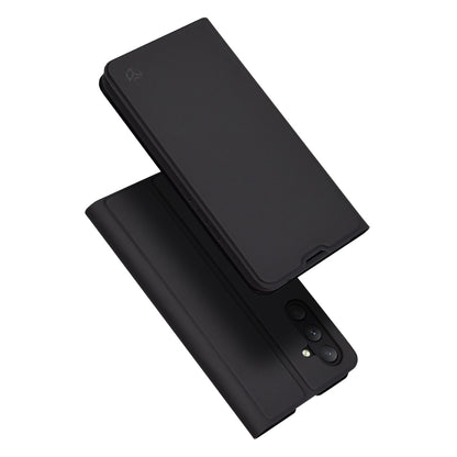 Deksel til Samsung Galaxy A54 A546, Techsuit, Magskin Book, Svart