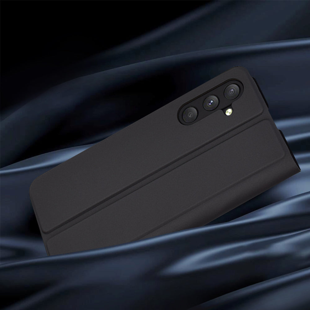 Deksel til Samsung Galaxy A54 A546, Techsuit, Magskin Book, Svart