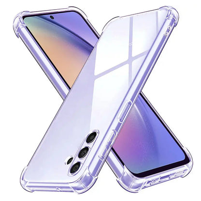 Deksel for Samsung Galaxy A54 A546, Techsuit, Støtsikker Klar, Transparent