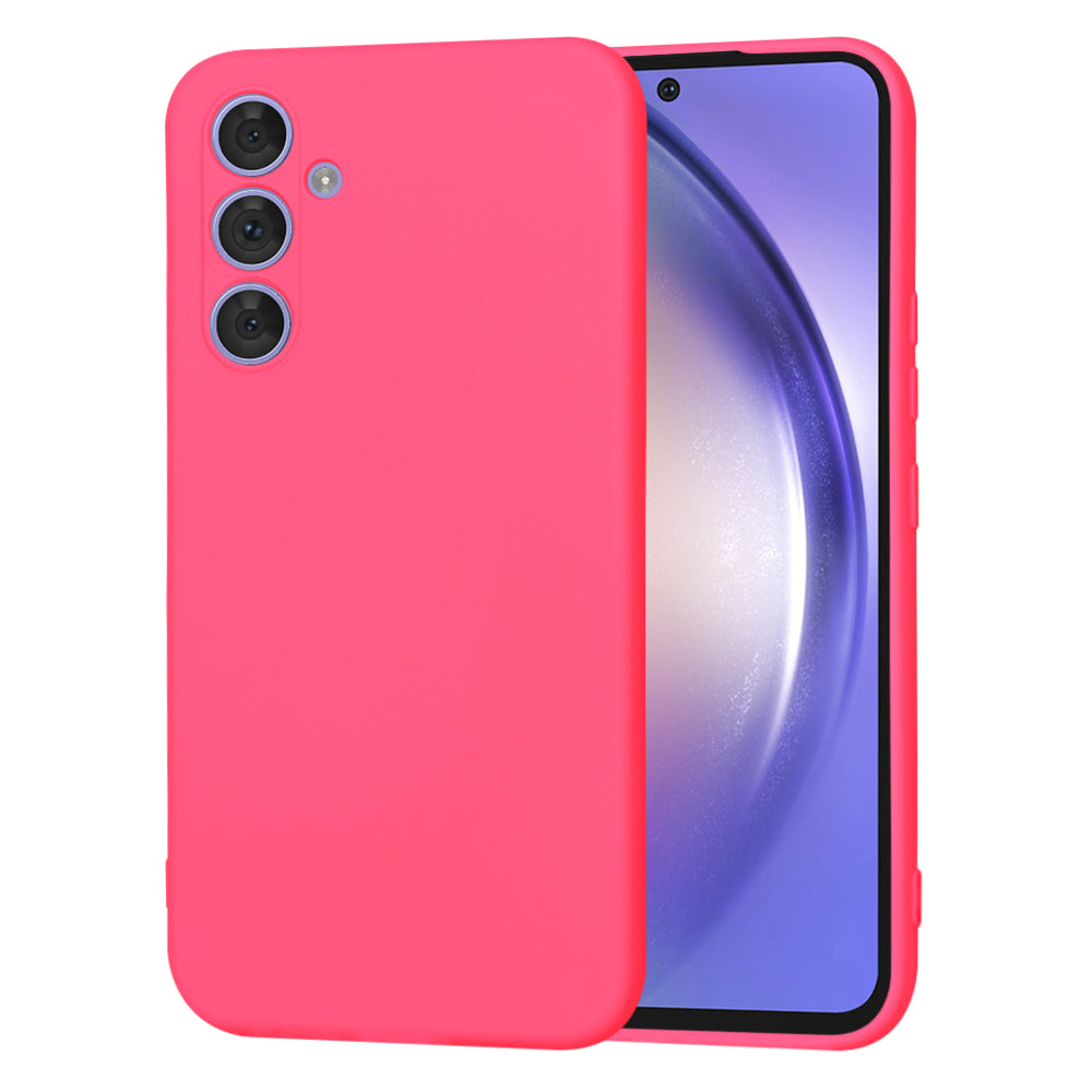 Deksel til Samsung Galaxy A54 A546, Techsuit, SoftFlex, Mørk Rosa