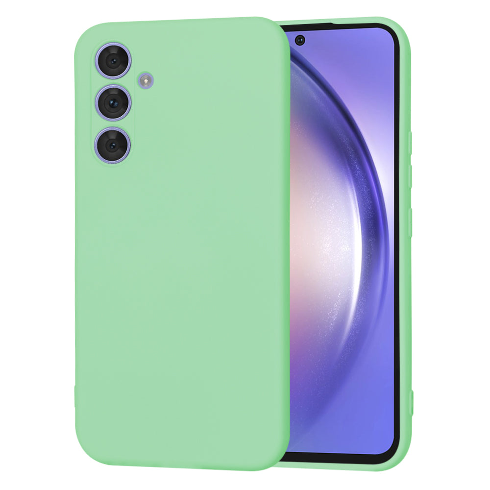 Deksel til Samsung Galaxy A54 A546, Techsuit, SoftFlex, Lys grønn