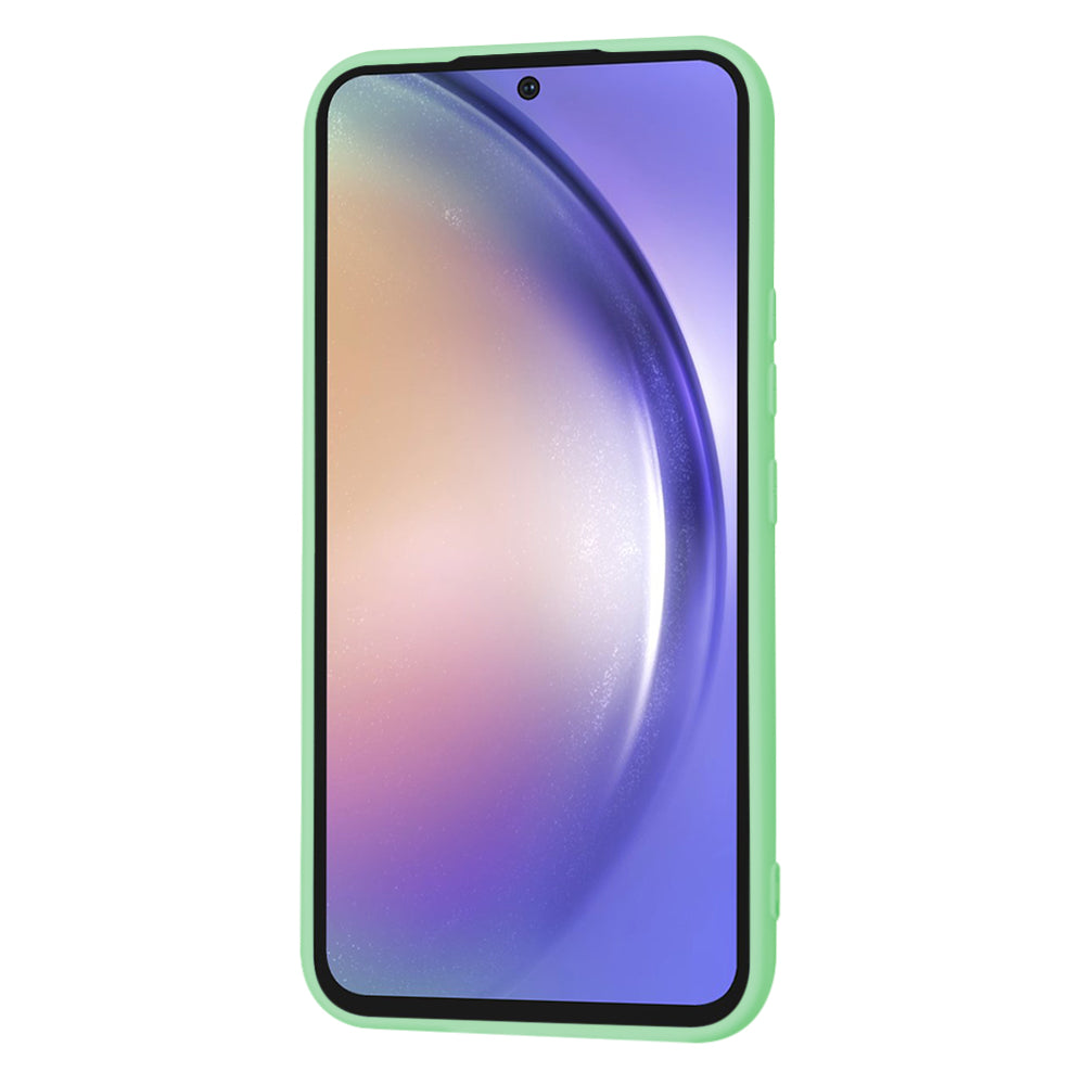 Deksel til Samsung Galaxy A54 A546, Techsuit, SoftFlex, Lys grønn