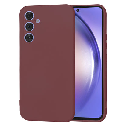 Deksel til Samsung Galaxy A54 A546, Techsuit, SoftFlex, Burgunder