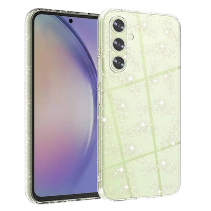 Deksel for Samsung Galaxy A54 A546, Techsuit, SparkleSkin, Transparent