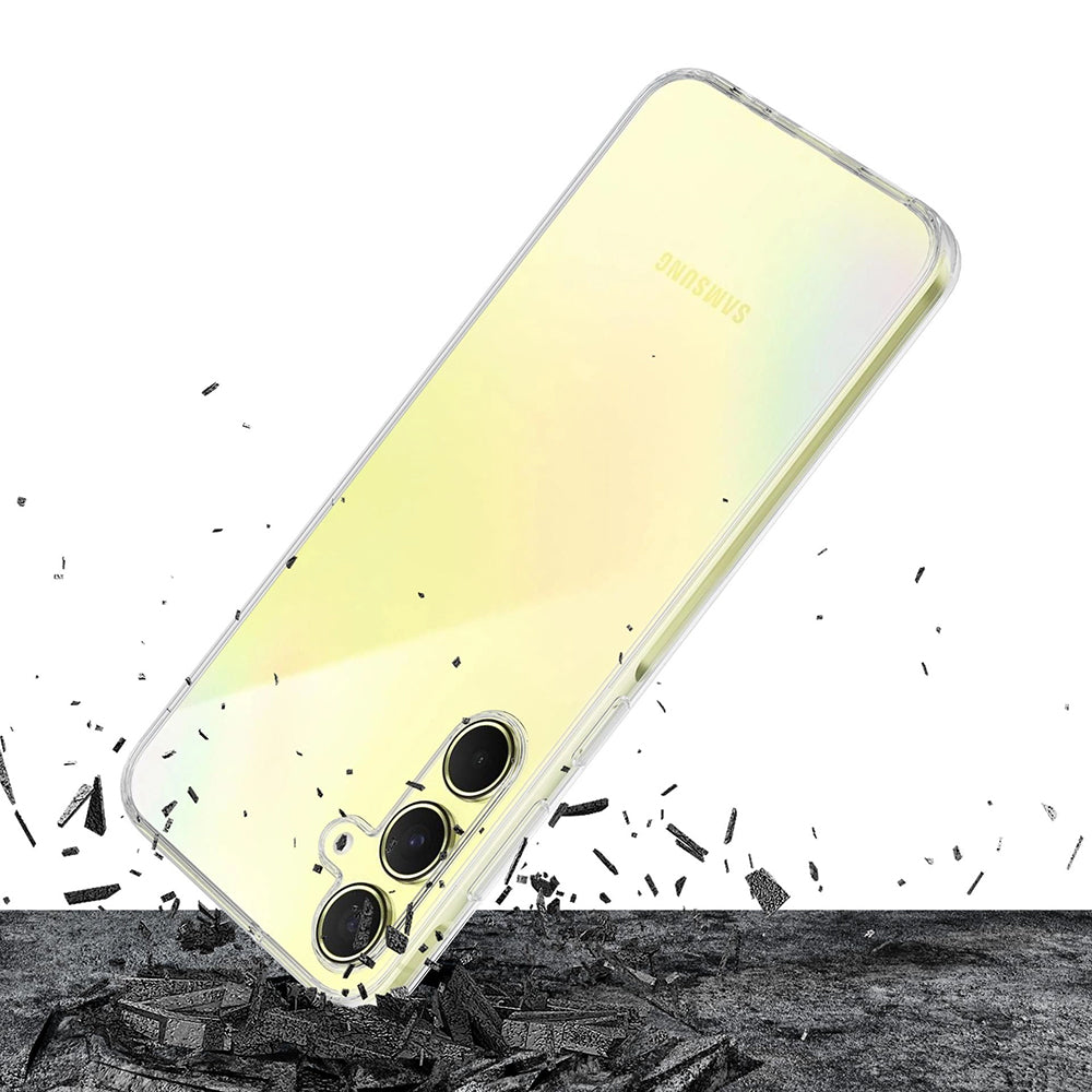 Deksel for Samsung Galaxy A55 5G A556, 3MK, Klar, Transparent