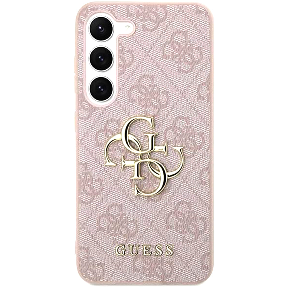 Deksel for Samsung Galaxy A55 5G A556, Guess, 4G Big Logo, Rosa