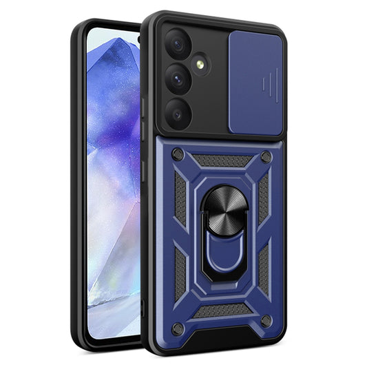 Deksel til Samsung Galaxy A55 5G A556, Techsuit, CamShield, Blå
