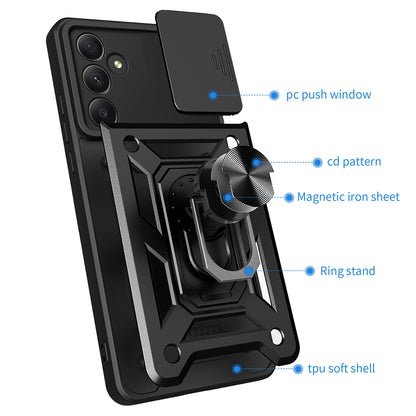 Deksel til Samsung Galaxy A55 5G A556, Techsuit, CamShield, Blå