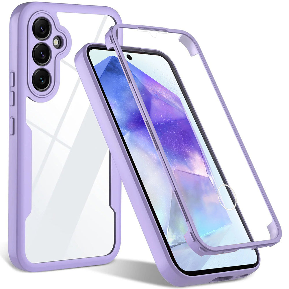 Deksel for Samsung Galaxy A55 5G A556, Techsuit, ColorVerse 360, Lilla