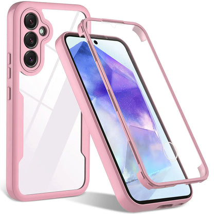 Deksel til Samsung Galaxy A55 5G A556, Techsuit, ColorVerse 360, Rosa