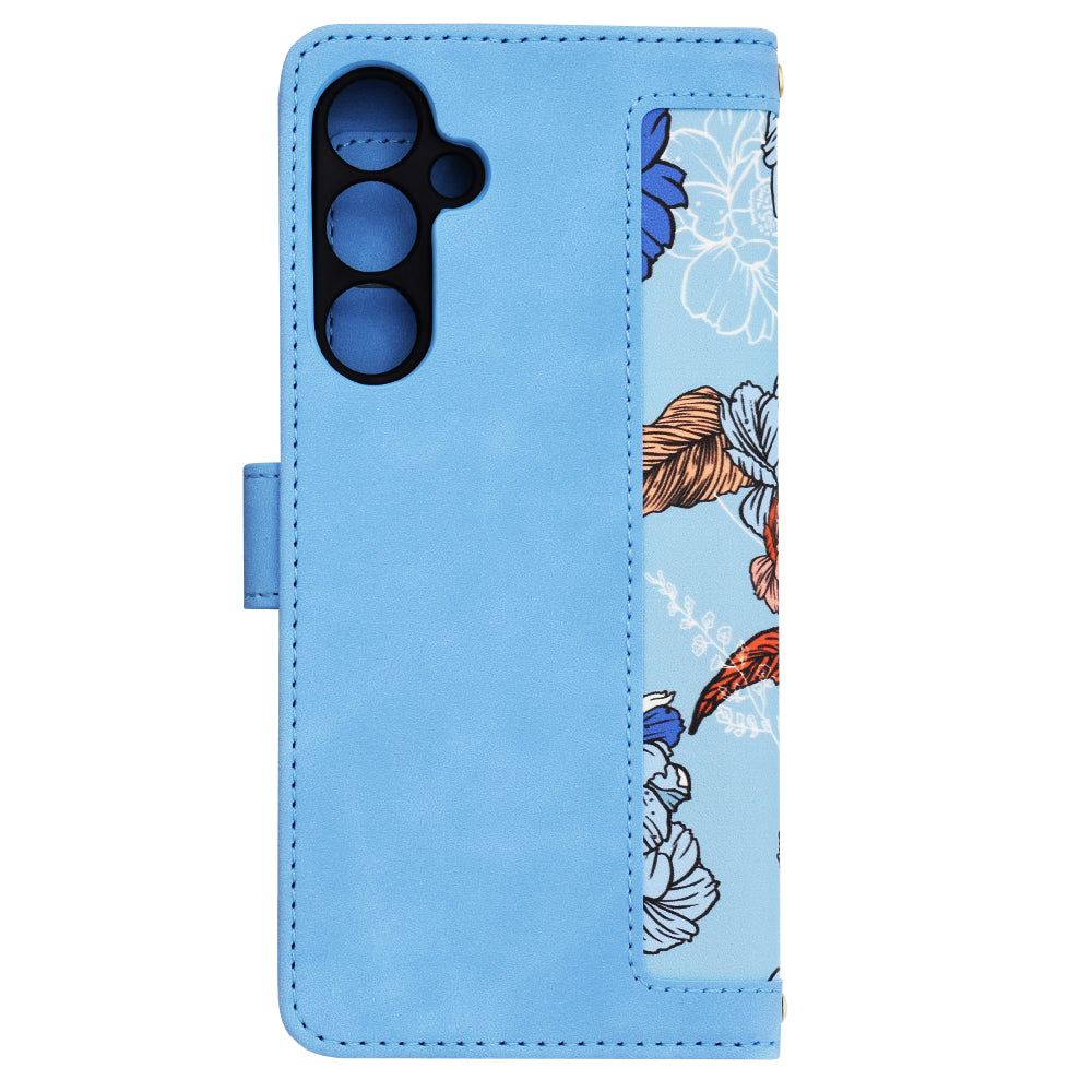 Deksel til Samsung Galaxy A55 5G A556, Techsuit, FlipCraft, Blå