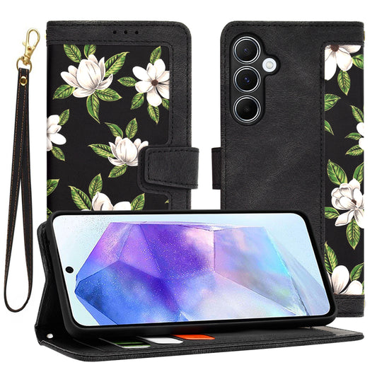 Deksel for Samsung Galaxy A55 5G A556, Techsuit, FlipCraft, Svart