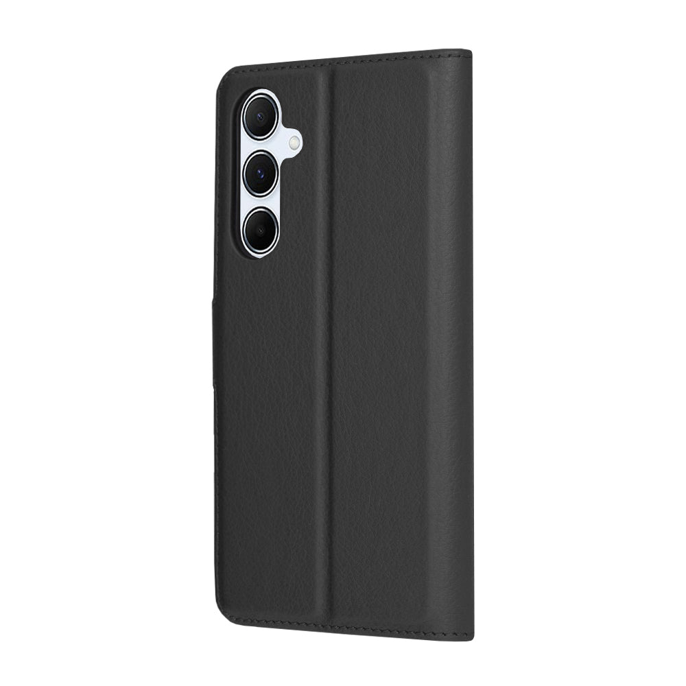 Deksel for Samsung Galaxy A55 5G A556, Techsuit, Leather Folio, Svart