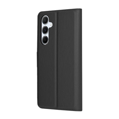Deksel for Samsung Galaxy A55 5G A556, Techsuit, Leather Folio, Svart