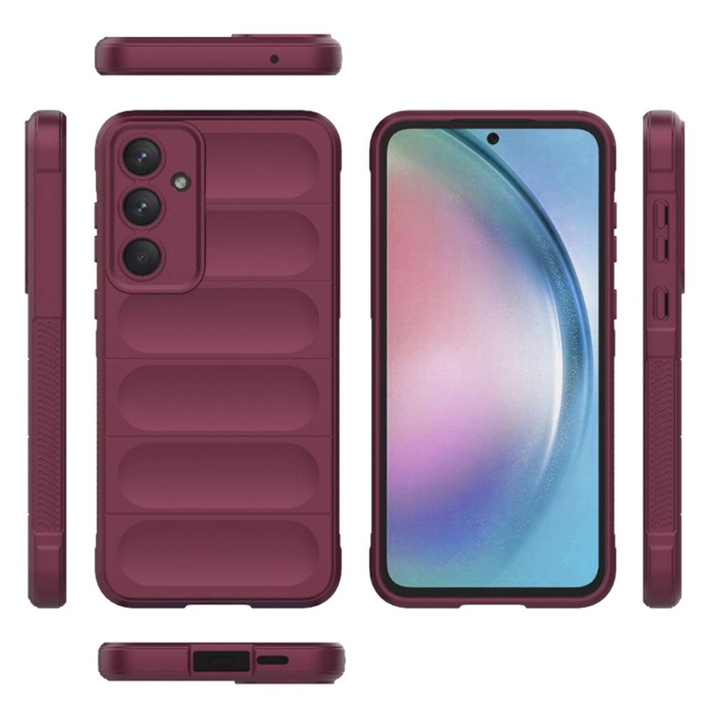 Deksel til Samsung Galaxy A55 5G A556, Techsuit, Magic Shield, Lilla