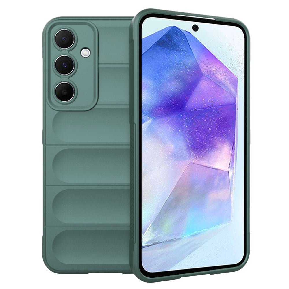 Deksel for Samsung Galaxy A55 5G A556, Techsuit, Magic Shield, Grønn