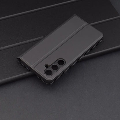 Deksel til Samsung Galaxy A55 5G A556, Techsuit, Magskin Book, Svart
