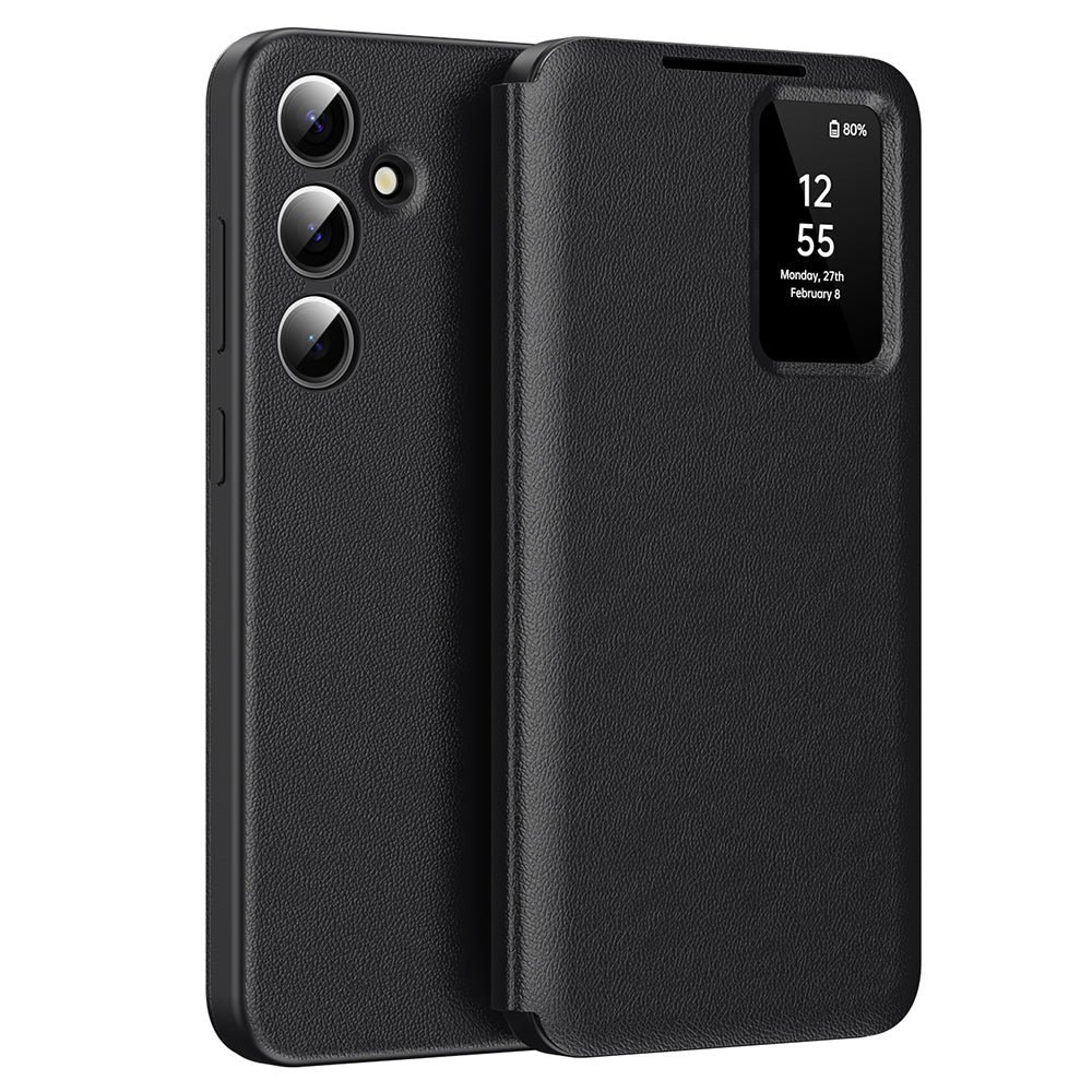 Deksel til Samsung Galaxy A55 5G A556, Techsuit, SmartView, Svart