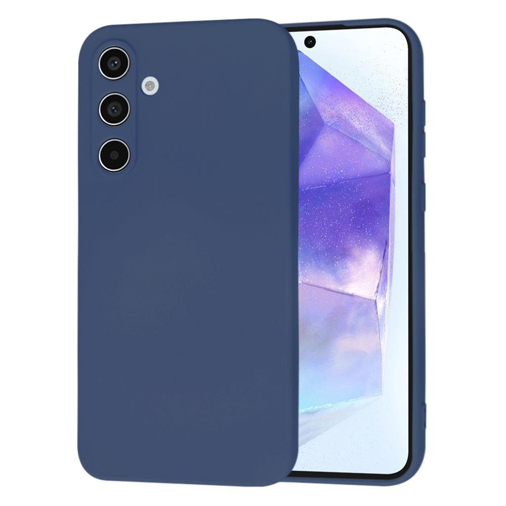 Deksel til Samsung Galaxy A55 5G A556, Techsuit, SoftFlex, Marineblå