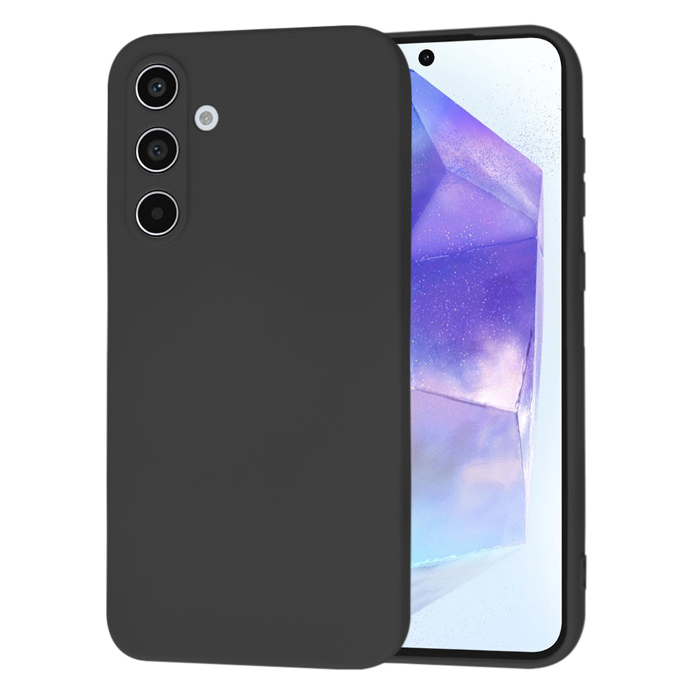 Deksel til Samsung Galaxy A55 5G A556, Techsuit, SoftFlex, Svart