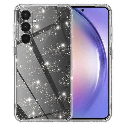 Deksel for Samsung Galaxy A55 5G A556, Techsuit, SparkleSkin, Transparent